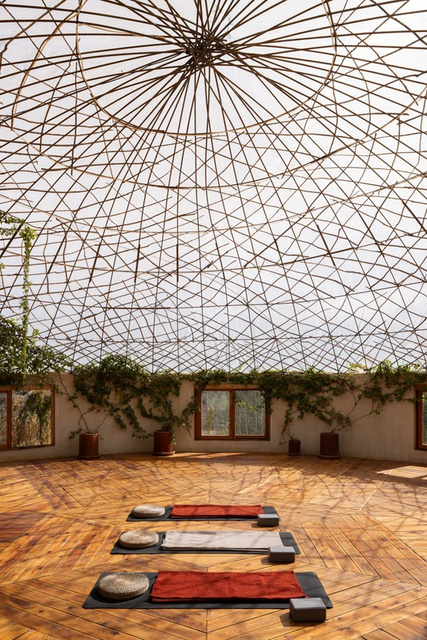 The yoga shala at Damara